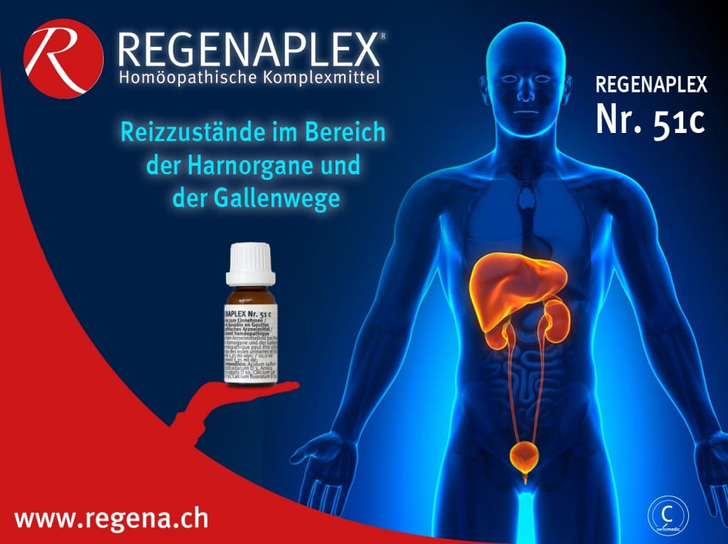 REGENAPLEX Nr 51c - Reizzustände im Bereich der Harnorgane und der Gallenwege